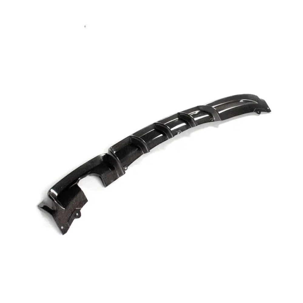 Ame Motorsport Carbon Fiber Rear Bumper Guard Diffuser Spoiler Lip For Bmw F30 M Sport Bumper 2012 - 2017 Single Exhaust One Outlet 1