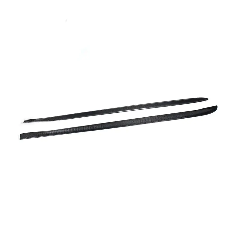 Ame Motorsport 2Pcs/Set Carbon Fiber Side Skirts Extension Door Upper Aprons For Bmw 4 Series F32 M Tech M Sport Bumper Only 2014-2017 1
