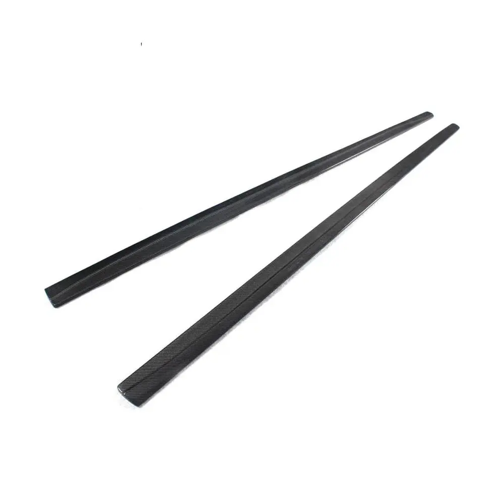 Ame Motorsport Side Skirts Extension Lip Apron For Bmw 4Series F32 M Sport Sedan Coupe Convertible 2014 - 2017 Carbon Fiber 1