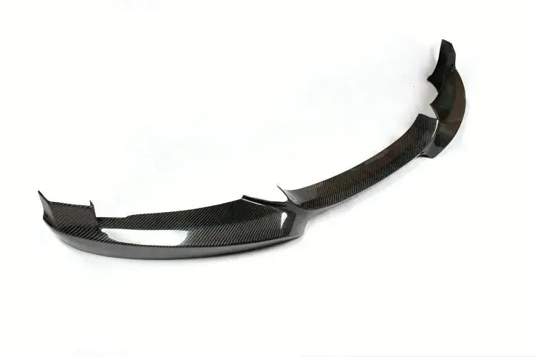 Ame Motorsport Front Bumper Lip Spoiler Splitters For Bmw 1 Series E82 E88 M Sport M Tech Coupe Convertible 2008 - 2013 Carbon Fiber 2