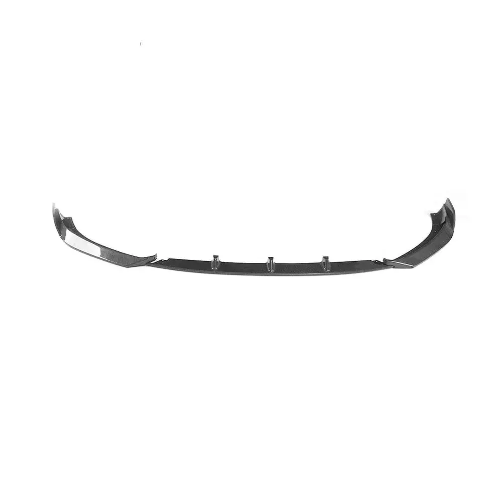 Ame Motorsport Carbon Fiber Car Front Bumper Lip Spoiler Splitters For Audi A3 Sedan 4 Door 2017 2018 Fits A3 Standard Bumper 1