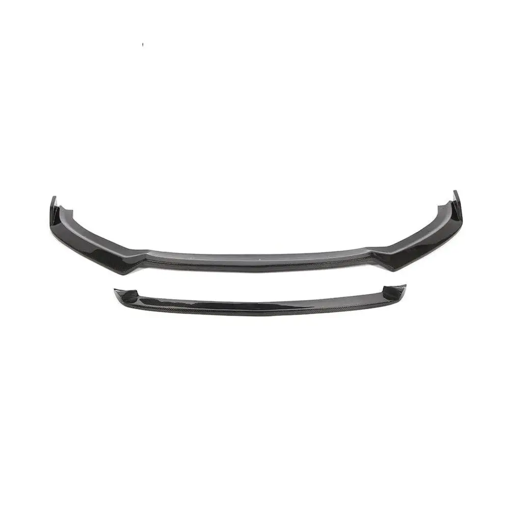 Ame Motorsport Carbon Fiber Front Bumper Lip Spoiler For Audi A3 Sline S3 2017 - 2019 Front Bumper Lip Spoiler Splitters 2 Pieces Per Set 1