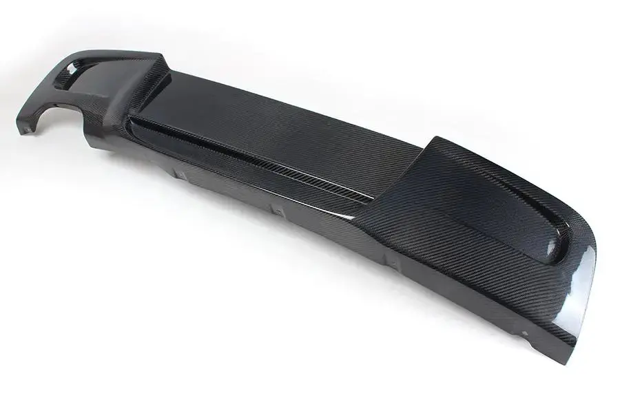 Ame Motorsport Rear Bumper Diffuser Lip Guard Spoiler For Bmw 1 Series E87 M Tech M Sport Bumper 2007 - 2011 Carbon Fiber 2