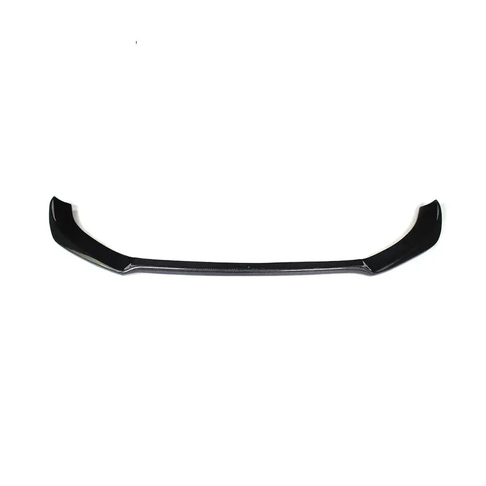 Ame Motorsport Carbon Fiber Car Front Bumper Lip Spoiler Splitters For Audi A4 B8 S4 S-Line Sedan 4-Door 2009 - 2012 1