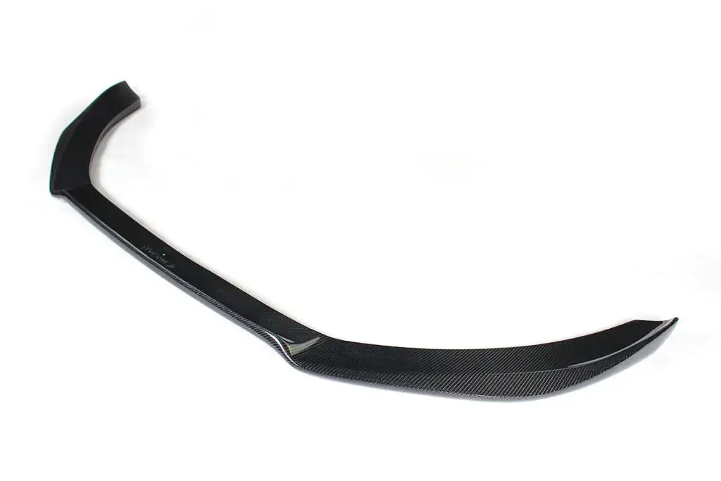 Ame Motorsport Carbon Fiber Car Front Bumper Lip Spoiler Splitters For Audi A4 B8 S4 S-Line Sedan 4-Door 2009 - 2012 2
