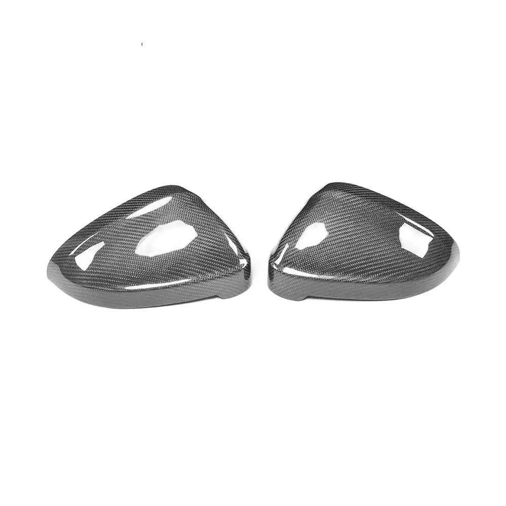 Ame Motorsport Carbon Fiber Replacement Styling Racing Rearview Mirror Cap Covers Trim With Side Lane Assist Hole For Audi A4 B9 2017 1