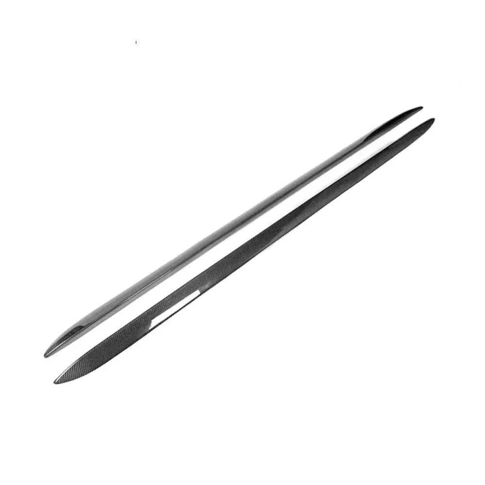 Ame Motorsport Carbon Fiber Side Skirts Lips Extension Aprons For Audi A5 Sedan 4-Door Non-Sline 2011 2Pcs/Set 1