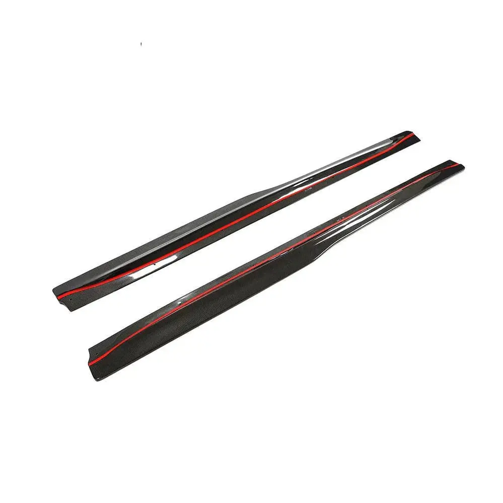 Ame Motorsport Full Carbon Fiber M3 M4 Side Skirts Extinsion For Bmw F80 M3 Sedan F82 F83 M4 Coupe 2012-2017 1