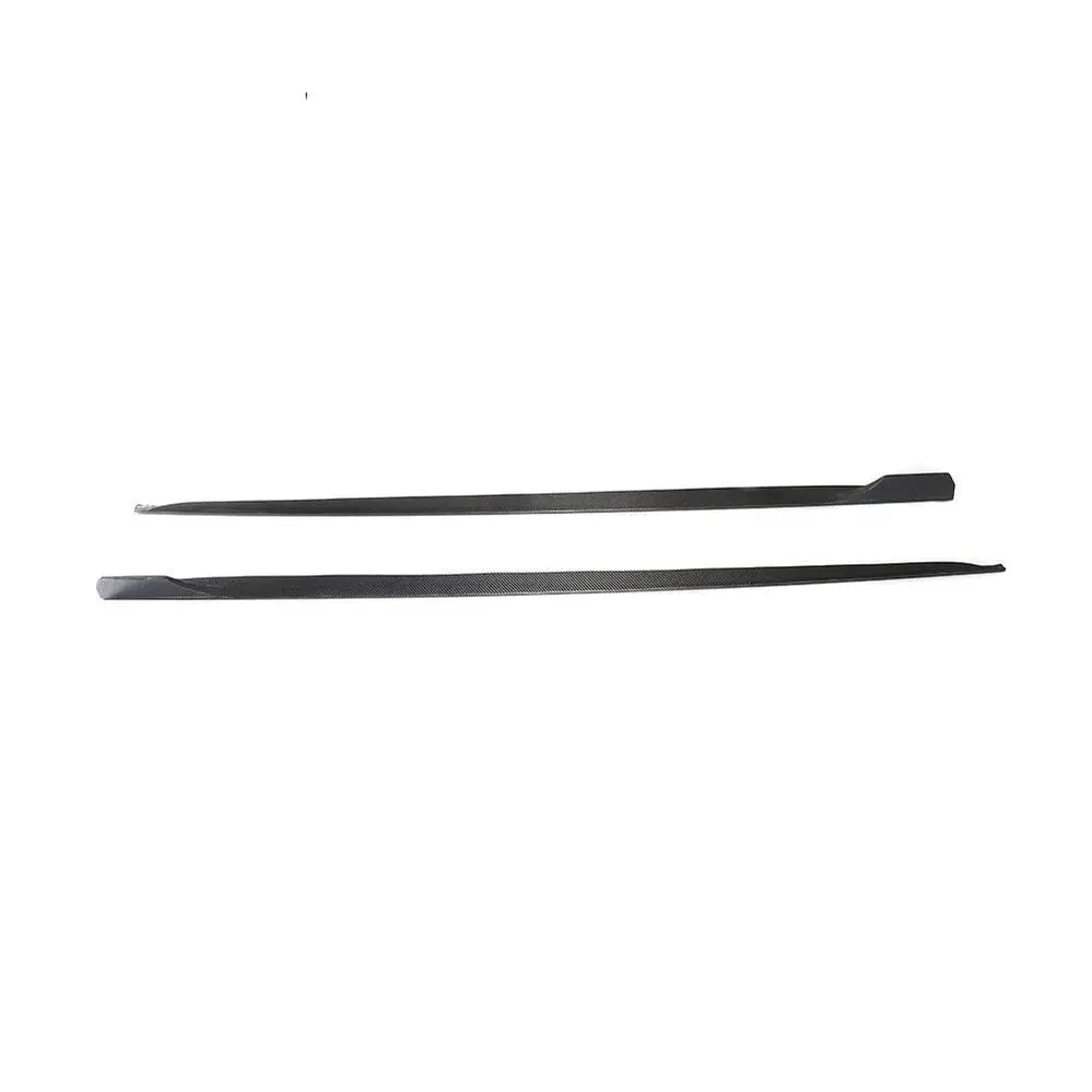 Ame Motorsport S5 Side Door Skirts Carbon Fiber Extension For Audi S5 B9 A5 Sline Sportback 4-Door 2017 2018 2019 1