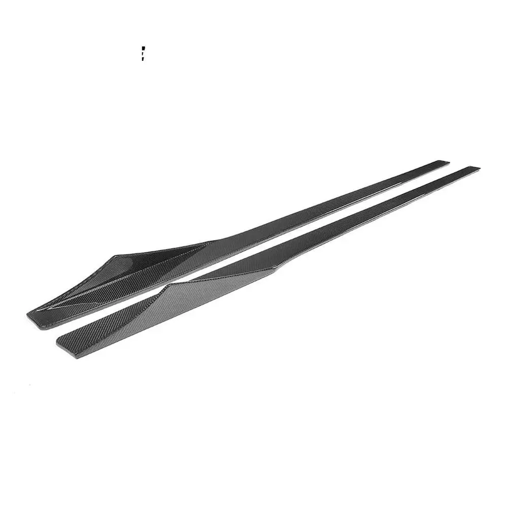 Ame Motorsport Carbon Fiber Car Side Skirts Lip Extension Apron For Bmw 2Series F87 M2 Base Coupe 2-Door 2016 2017 1