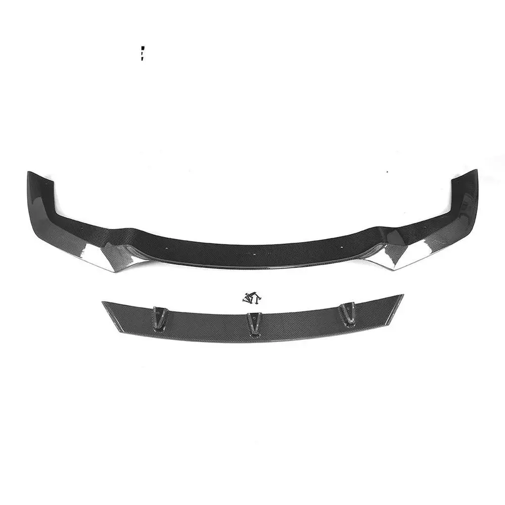 Ame Motorsport Carbon Fiber Car Front Lip Spoiler For Bmw F87 M2 Base Coupe 2-Door 16-17(Fits: F87 M2 ) 1