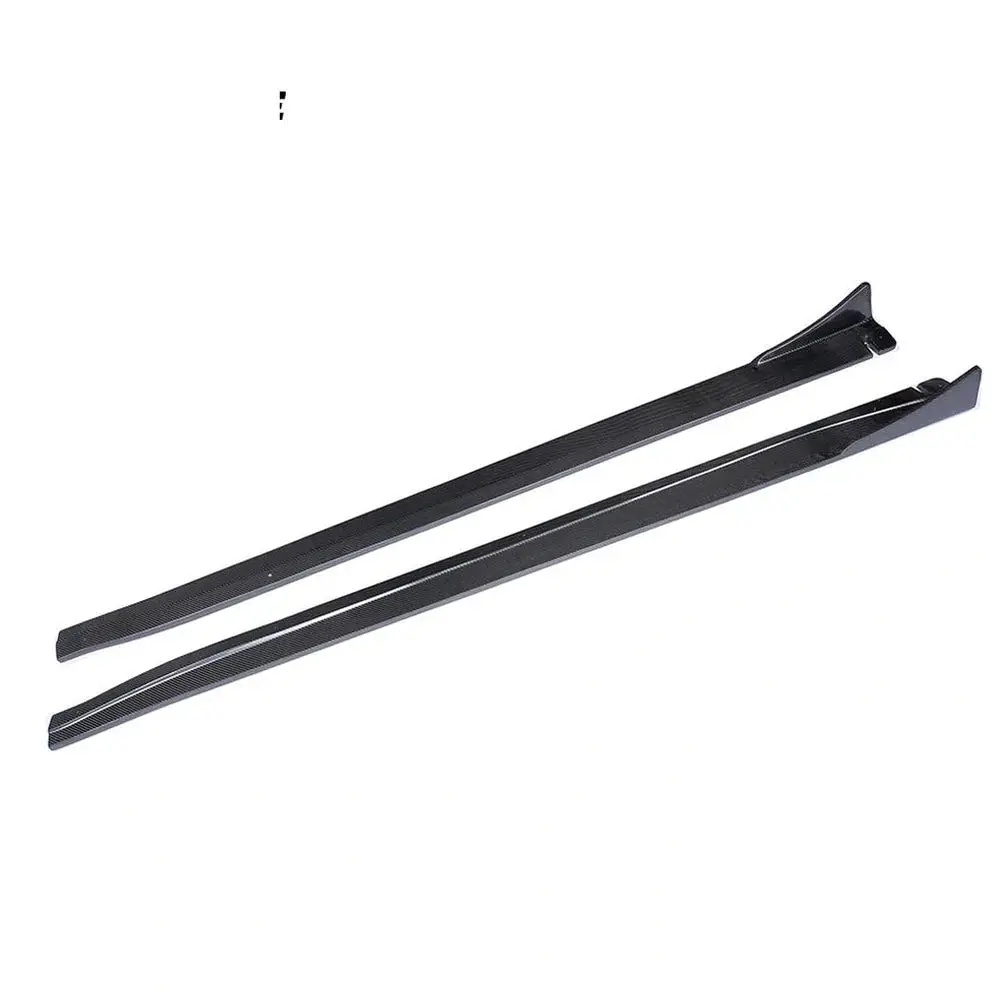 Ame Motorsport Carbon Fiber Car Side Skirt Skirts Extension Lip For Infiniti G37 G37s 4 Door Base Sedan Sport 2009 - 2013 Non Journey 1