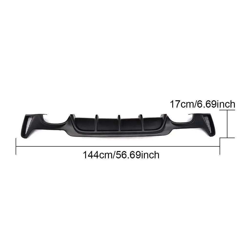 Ame Motorsport Carbon Fiber F36 Rear Lip For Bmw F32 F33 F36 M Sport 13-17 2