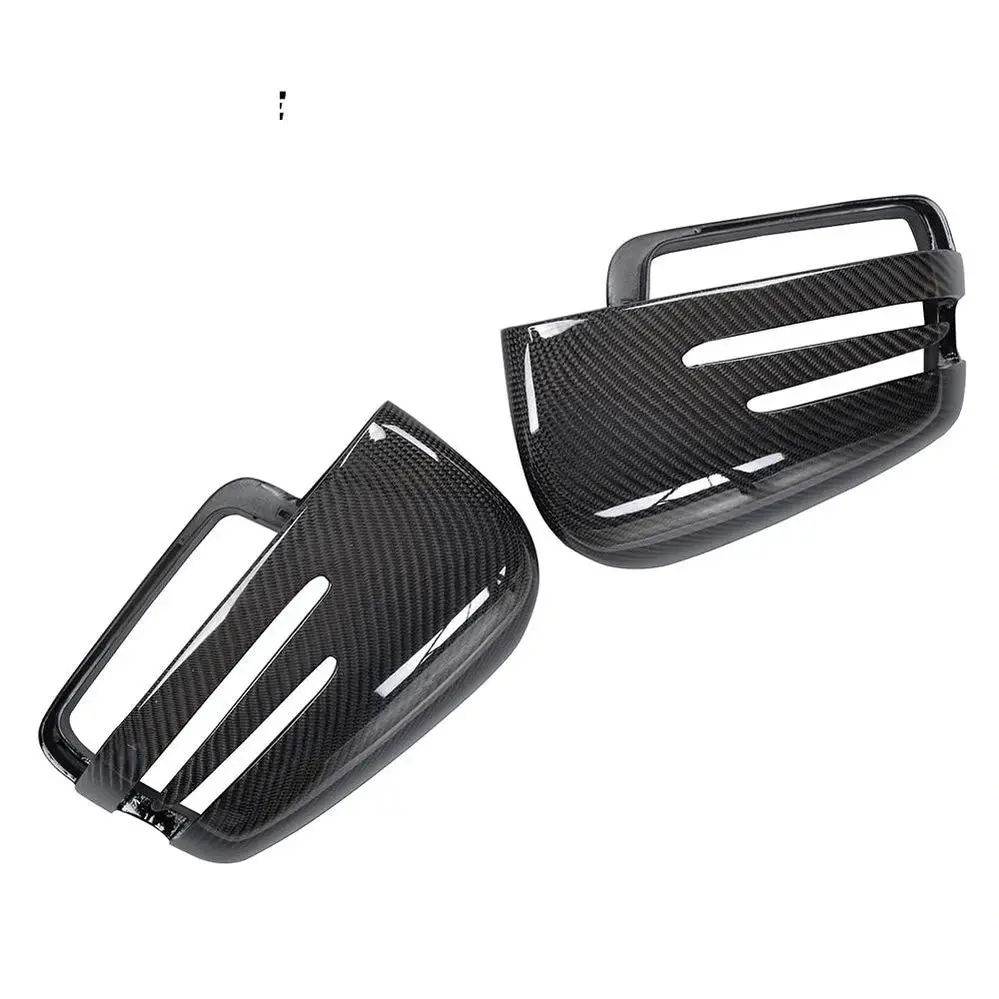 Ame Motorsport Auto Carbon Fiber Side View Mirror Cover For Mercedes W166 Ml350 Gl350 1