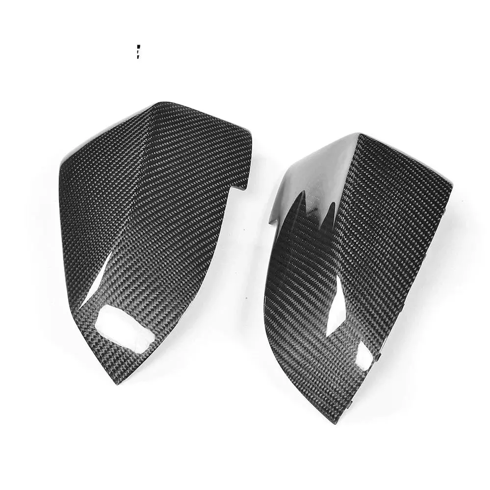 Ame Motorsport Replacement Carbon Fiber Racing Rear View Side Mirror Covers For Bmw 5 6 7 Series F10 F06 F12 F01 F02 2014 - 2016 1