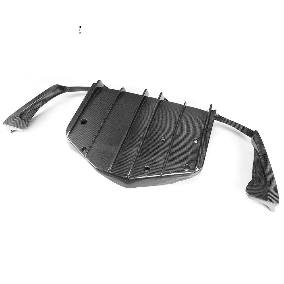 Ame Motorsport Carbon Fiber Rear Diffuser Lip For Maserati Ghibli 4D Sedan 15-16 1