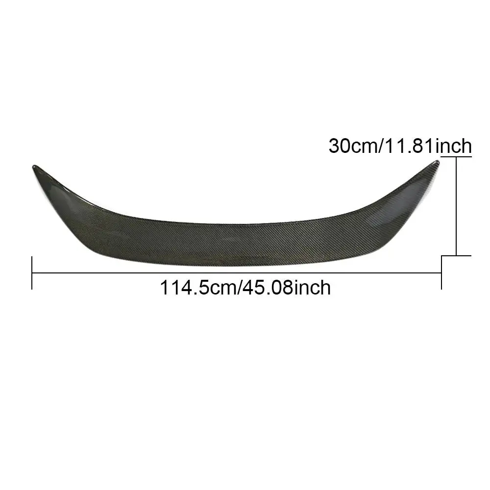 Ame Motorsport Carbon Fiber Rear Trunk Spoiler For Subaru Brz 17-18 2
