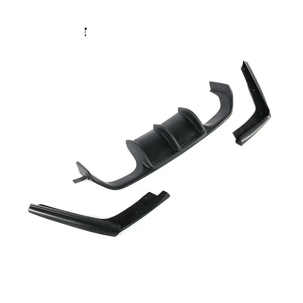 Ame Motorsport Abs Matte Black Rear Bumper Lip Spoiler Diffuser For Bmw F80 M3 F82 F83 M4 14-19 1