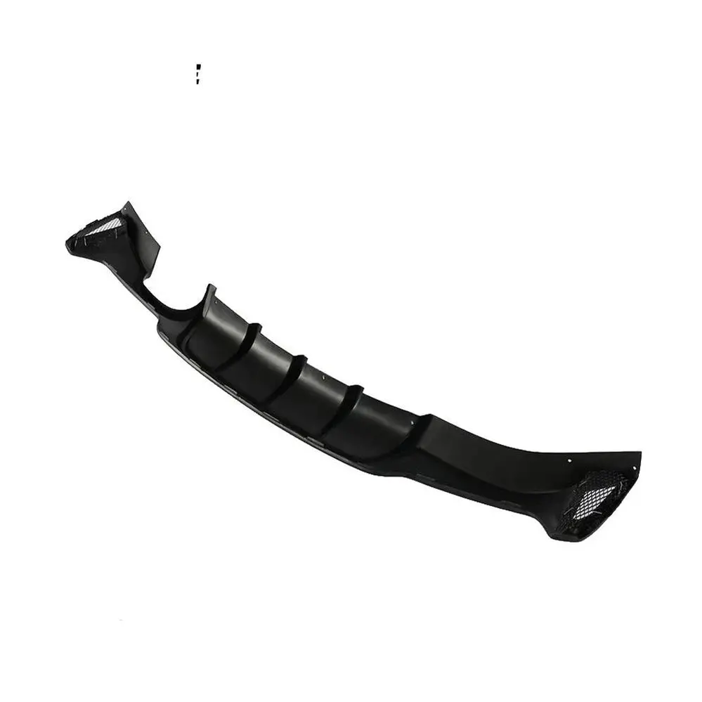 Ame Motorsport Black Frp F32 Rear Bumper Lip Dual Pipe For Bmw F33 F36 435I 440I M Sport 13-18 1
