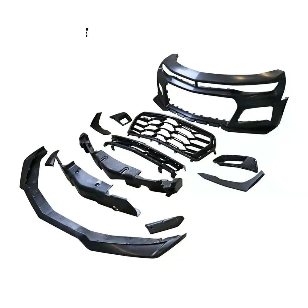 Ame Motorsport Matt Frp Front Bumoer Lip It For For Chevrolet Camaro Tuning Bumper 2016~2019 1