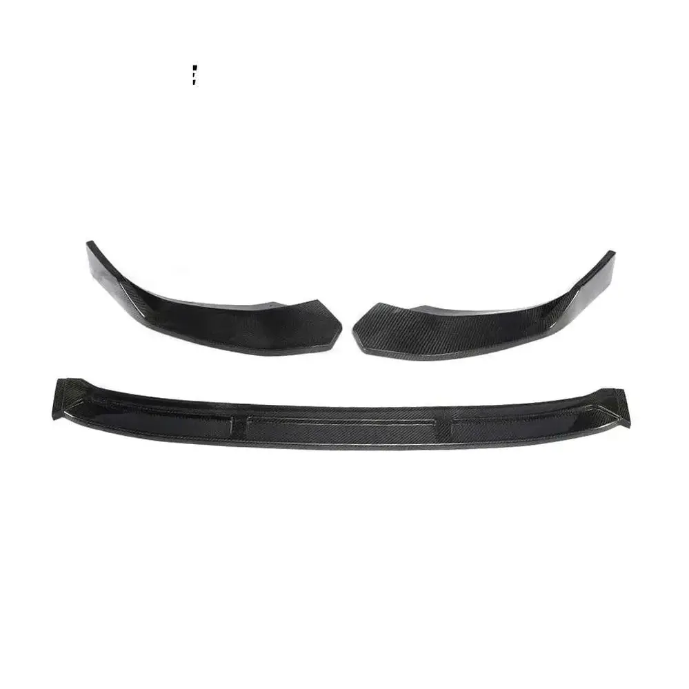 Ame Motorsport Carbon Fiber S4 Car Splitter Front Lip For Audi S4 B9 A4 Sline 2019 B Style 1