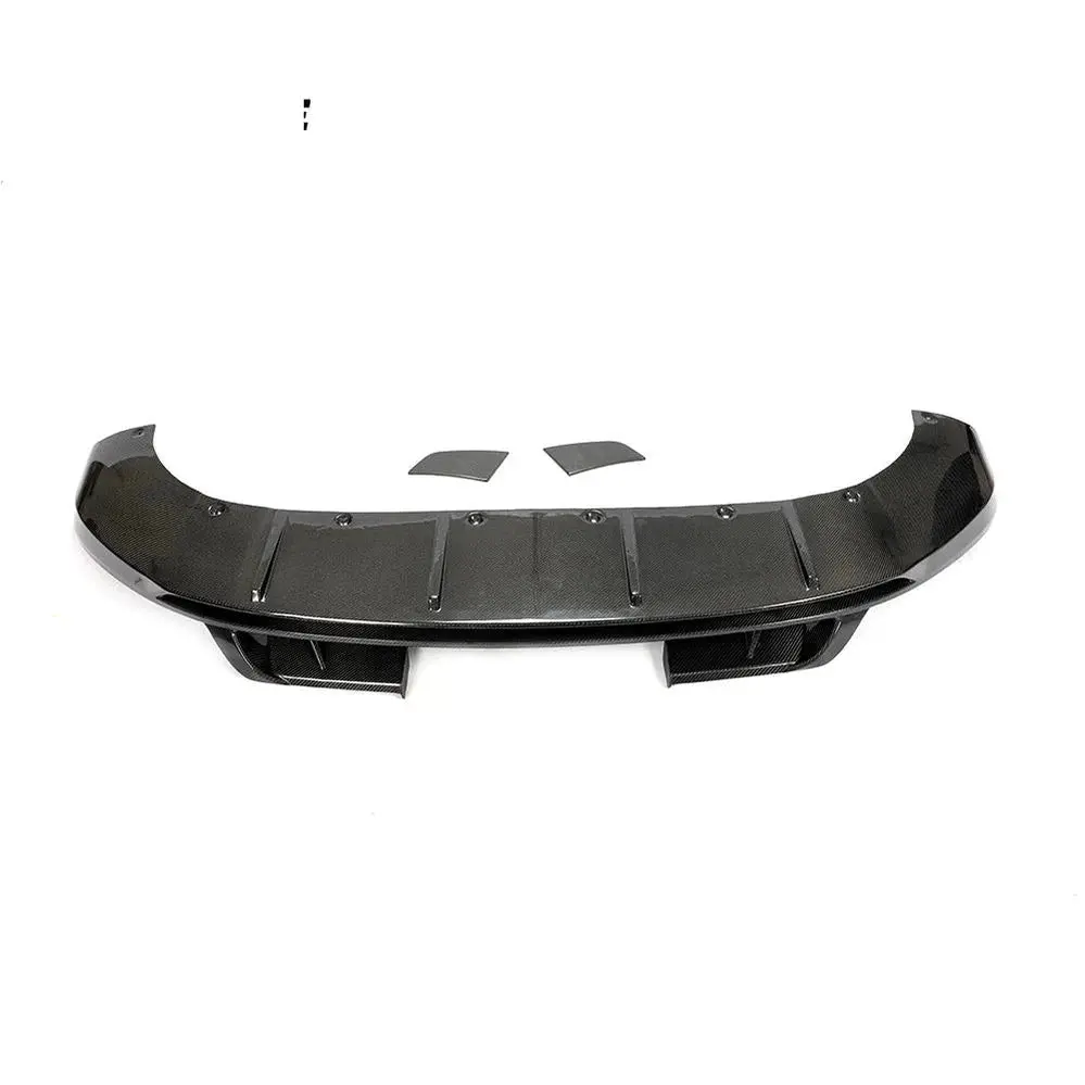 Ame Motorsport Carbon Fiber Front Bumper Lip For Porsche Cayenne Sport Utility 4-Door 2018-2019 1