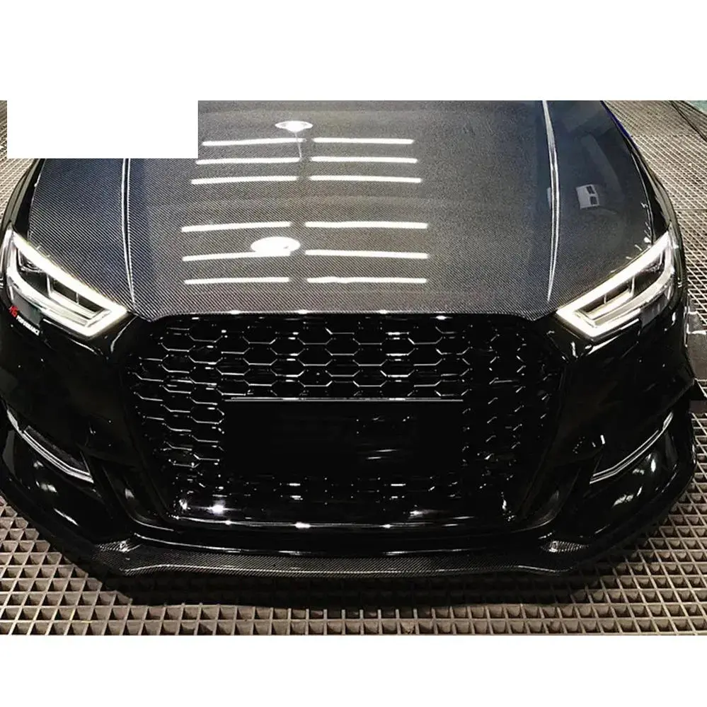 Ame Motorsport Carbon Fiber Front Lip For Audi A3 S-Line S3 1
