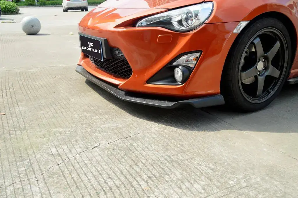 Ame Motorsport For Toyota Carbon Fiber Gt86 2013-2015 Front Lip 2