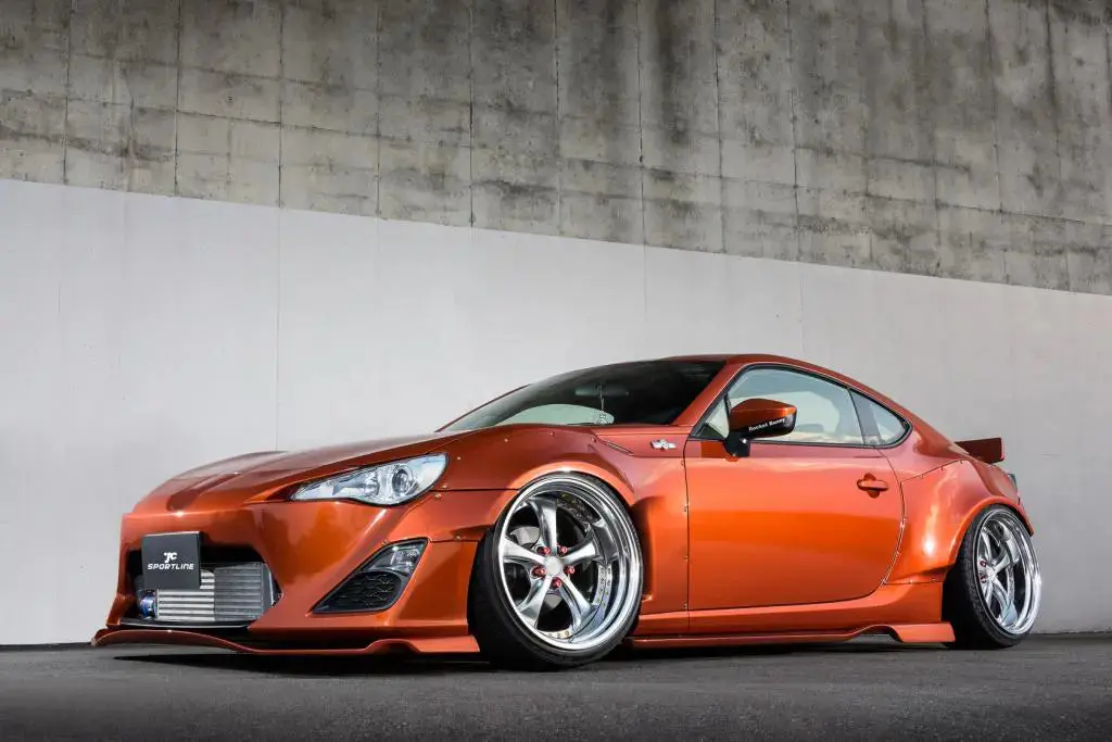 Ame Motorsport For Toyota Carbon Fiber Gt86 2017-2020 Subaru Brz 2013-2020 Side Skirts 2