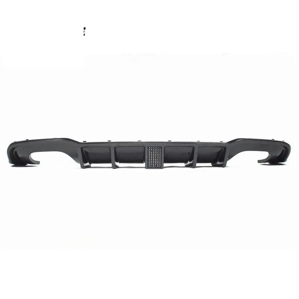 Ame Motorsport Carbon Fiber Rear Diffuser With Led For Audi A3 S-Line S3 1