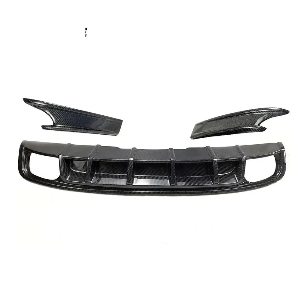 Ame Motorsport Body Kit Rear Bumper Diffuser With Splitter Carbon Fiber Fit For Audi S4 17-18 1