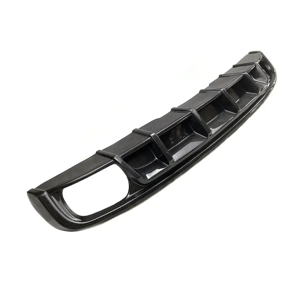 Ame Motorsport Body Kit Rear Bumper Diffuser With Splitter Carbon Fiber Fit For Audi S4 17-18 2