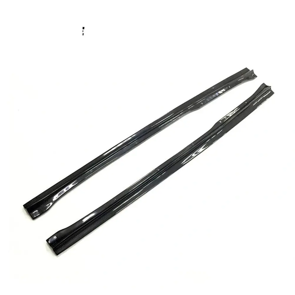 Ame Motorsport For Audi Tt Mk3 2-Door 15-19 Carbon Fiber Side Skirts Door Rocker Panels Extension Lip 1