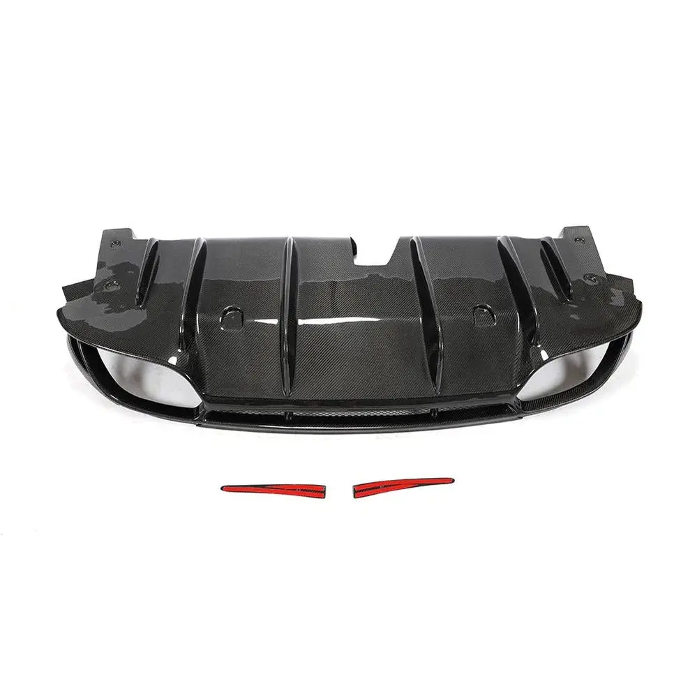 Ame Motorsport Real Carbon Fiber Rear Bumper Diffuser For Alfa Romeo Giulia 4-Door 2017-2020 1
