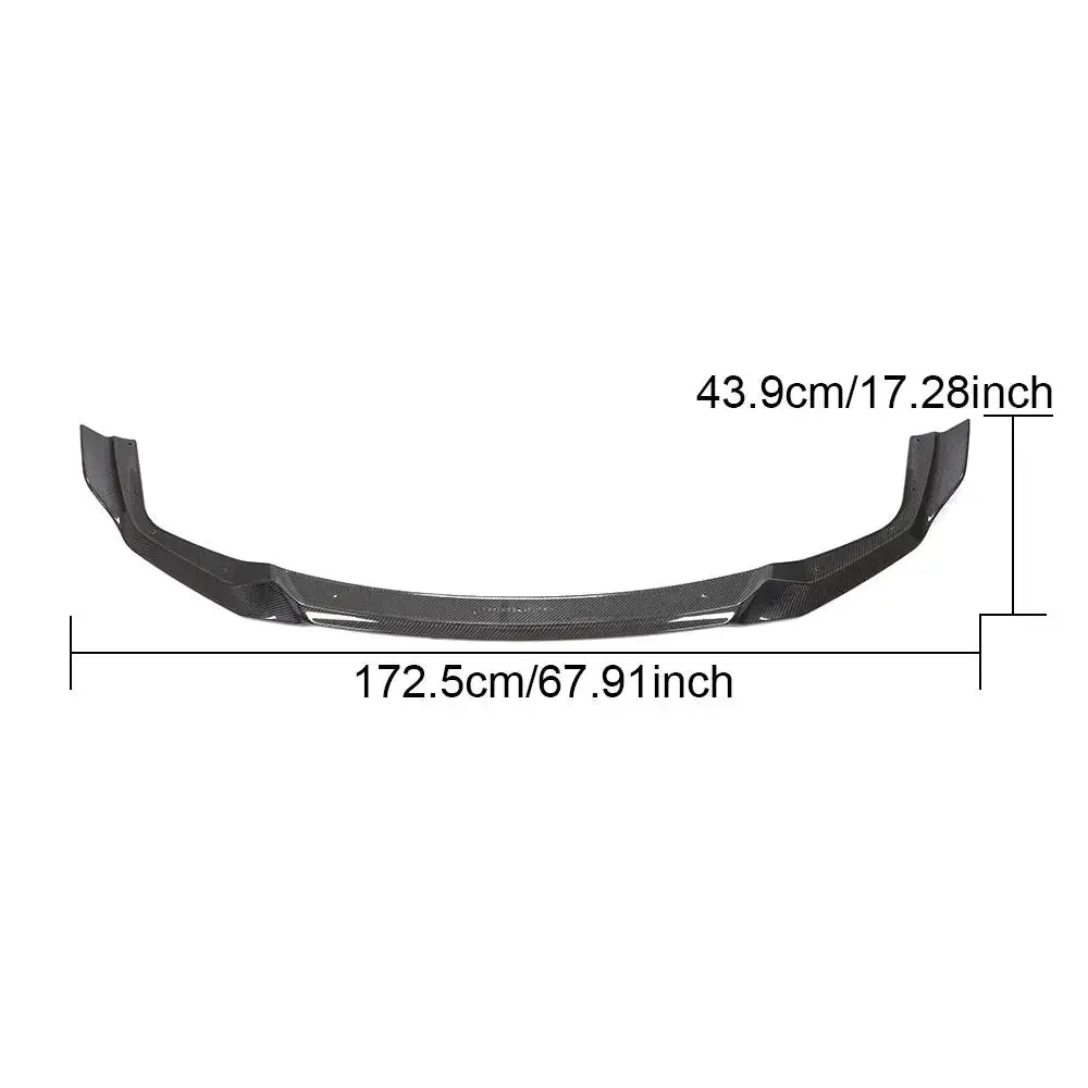 Ame Motorsport For Bmw F87 M2 Competition Coupe 18-20 Carbon Fiber Front Bumper Lip Chin Spoiler Body Kit 2