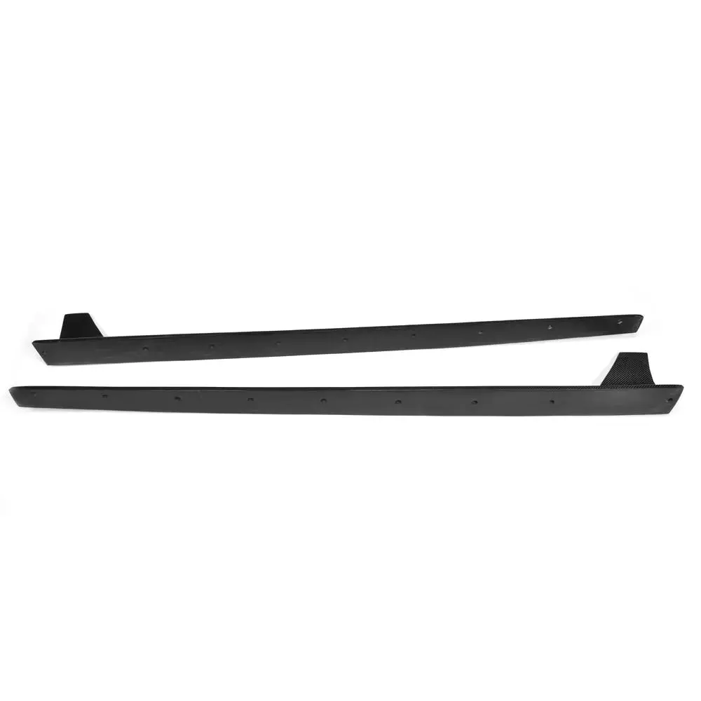 Ame Motorsport Car S3 Carbon Fiber Side Skirts Fit For Audi S3 2014 Up 4 Doors ( Fit For S3 Only) 2