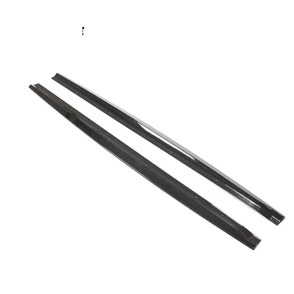Ame Motorsport Carbon Fiber Car Side Skirts Lip For Bentley Continental Gt V8 Coupe 2-Door 2012-2016 1