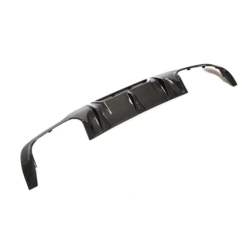 Ame Motorsport Rear Lip Diffuser Carbon Fiber For Mercedes Benz W204 C204 C63 Amg Bumper 12-15 2