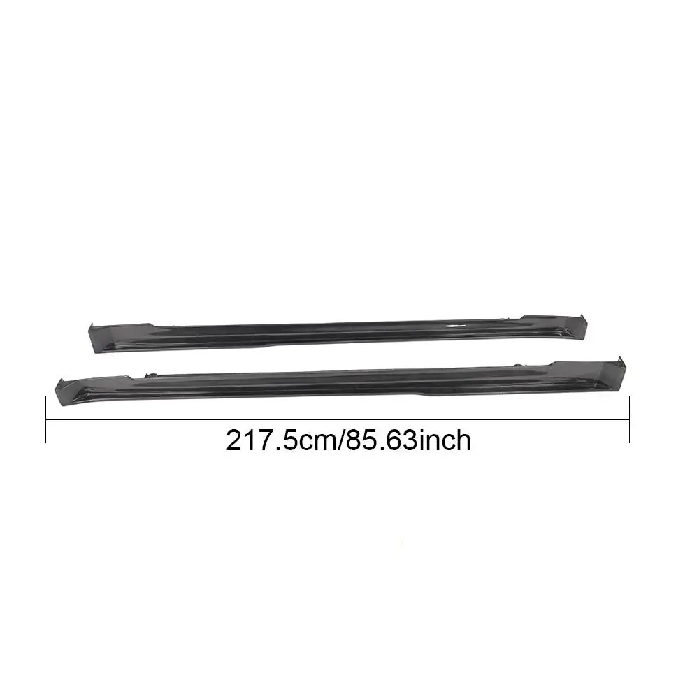 Ame Motorsport Carbon Fiber Side Skirts For Tesla Model S 14-19 (Fits: Model S) 2