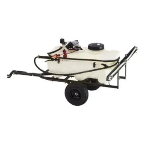 15 Gallon Lawn & Garden Trailer Sprayer 1.8 Gpm 1
