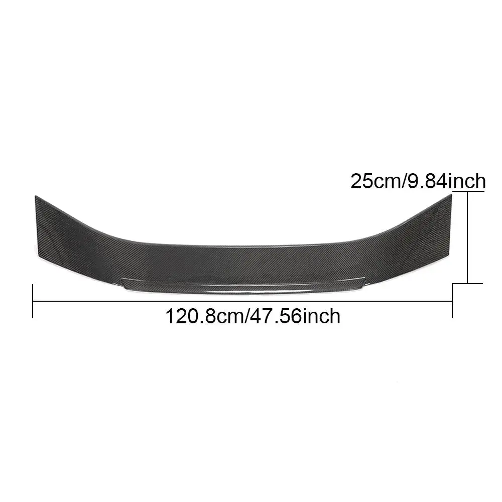 Ame Motorsport Carbon Fiber Rear Spoiler For Audi A7 S-Line S7 Rs7 4-Door 2019-2020 2