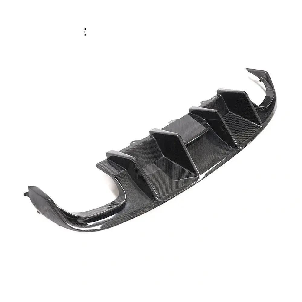 Ame Motorsport Carbon Fiber Rear Bumper Diffuser For Audi A4 S4 Base Sedan 4-Door 2008-2012 1