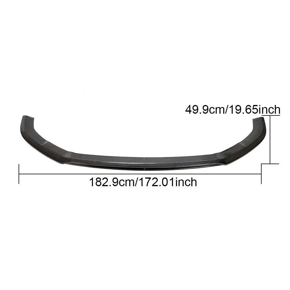 Ame Motorsport Carbon Fiber T6 Auto Front Lip For Volkswagen T6 Multivan 2015-2020 2