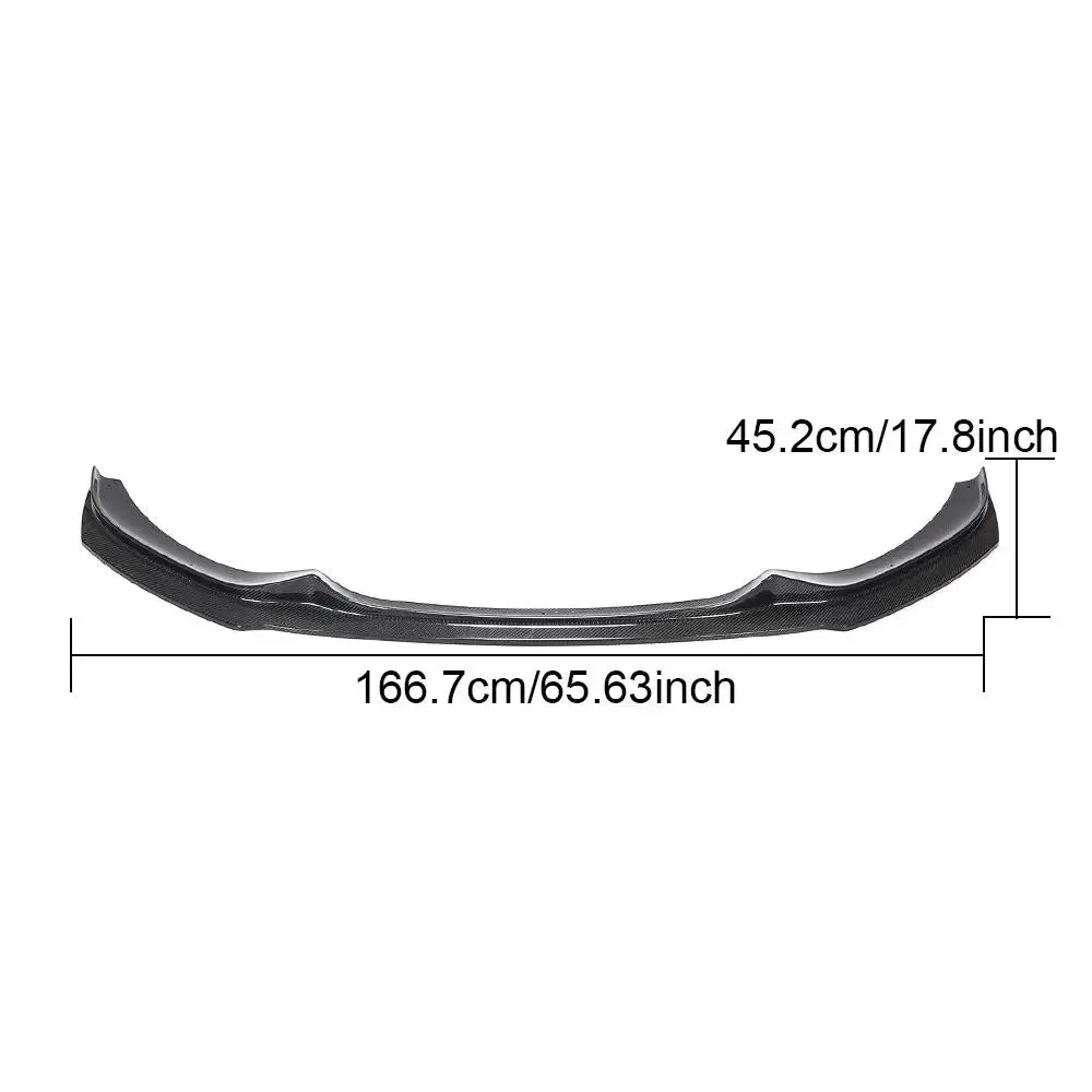 Ame Motorsport Carbon Fiber F20 Front Spoiler Lip For Bmw F20 120I M Sport Hatchback 2016-2018 2