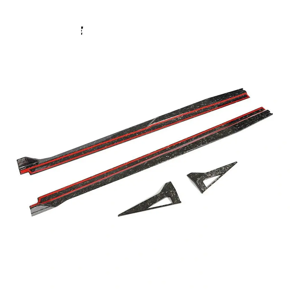 Ame Motorsport Forged Carbon Lp640 Side Skirts Winglet For Lambo Huracan Lp640-4 Performante Coupe 2-Door 2017-2019 1