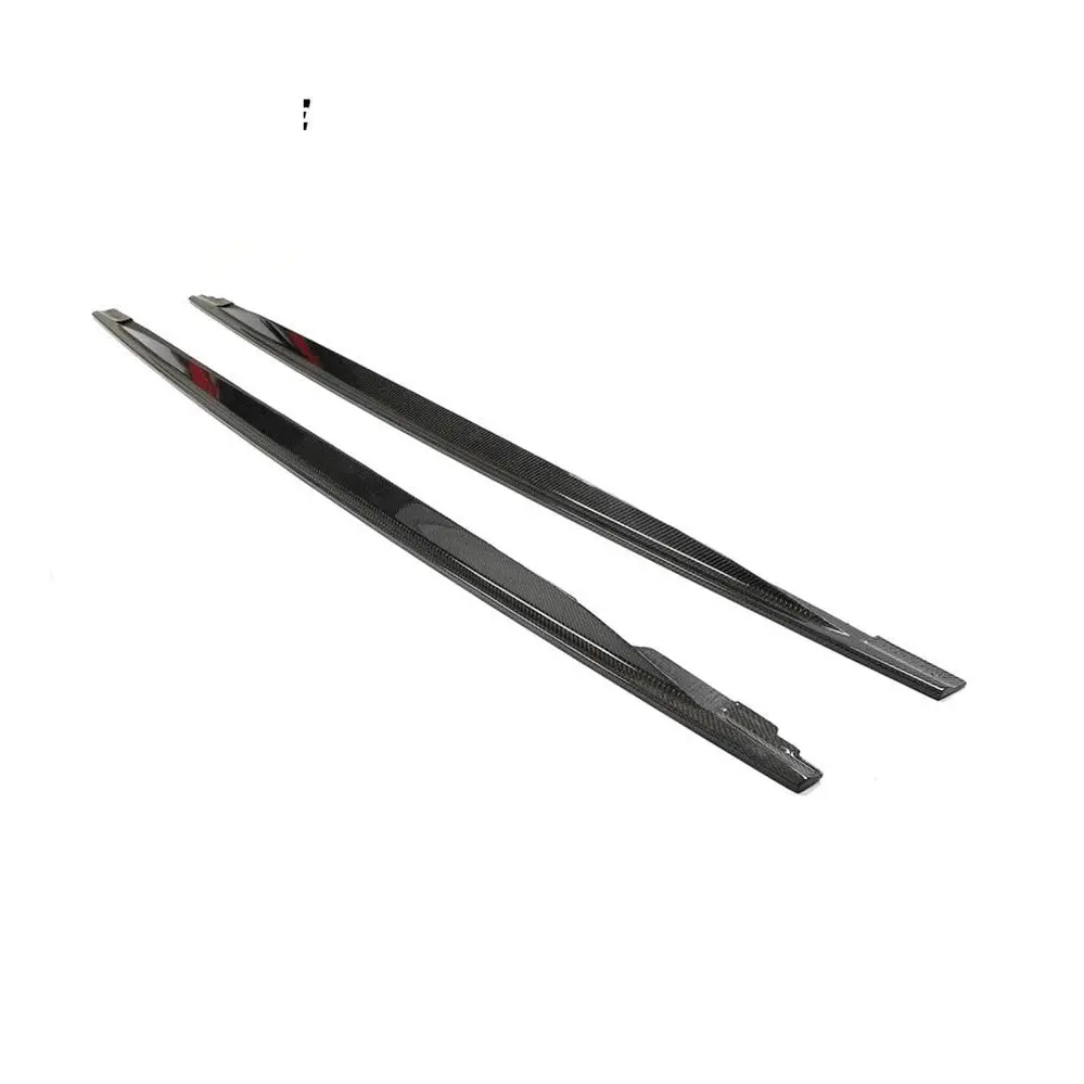 Ame Motorsport For Volkswagen Vw Golf 8 Mk8 R Hatchback 2021Up Carbon Fiber Side Skirts Door Rocker Panels Extension Lip 1