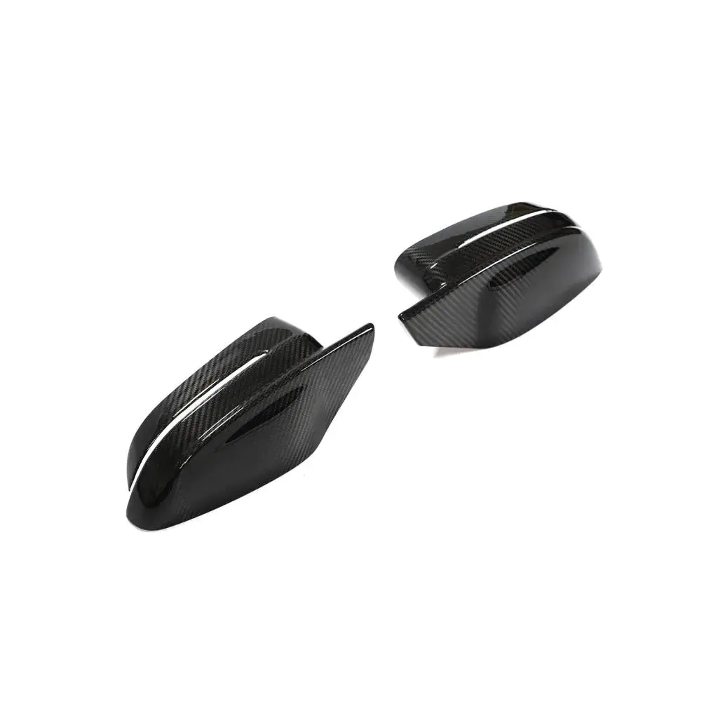 Ame Motorsport Dry Carbon Fiber Rearview Mirror Cover Cap For Bmw 3 4 Series G80 M3 G82 G83 M4 2D 4D 2021-2022 Add-On Style Lhd 2