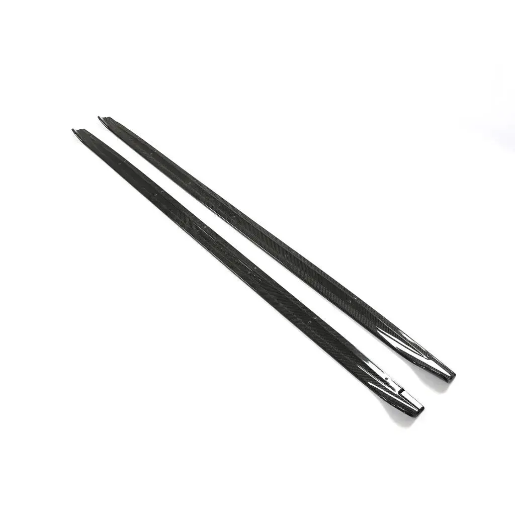Ame Motorsport Carbon Fiber Side Skirt Extensions For Audi S3 8Y 4-Door 2021-2022 2