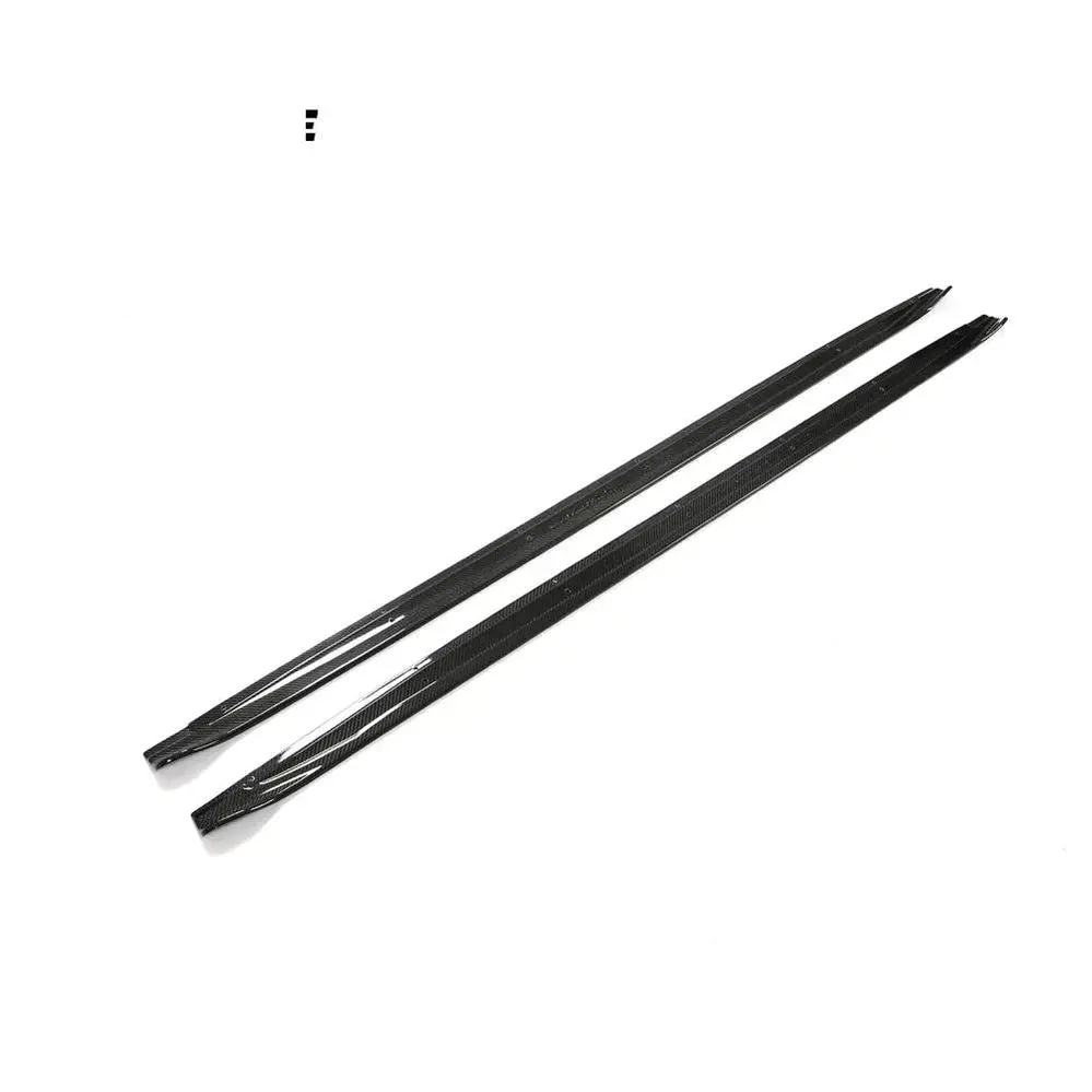 Ame Motorsport Carbon Fiber Side Skirt Extensions For Audi S3 8Y 4-Door 2021-2022 1