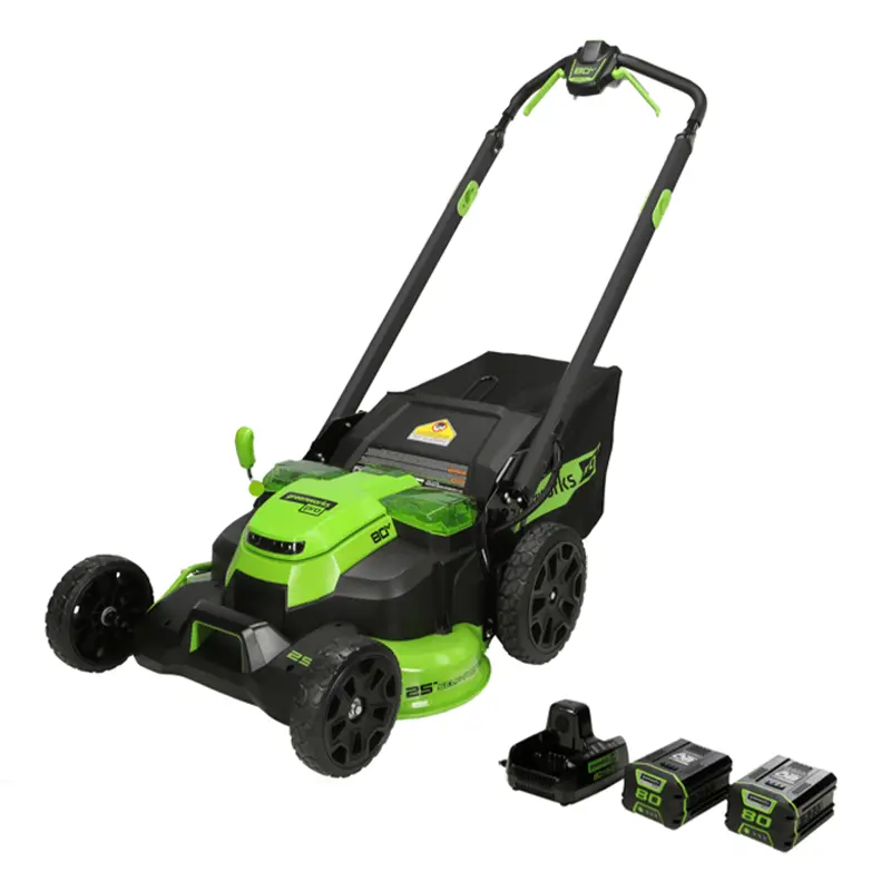 80V 25'' Self-Propelled Mower, 2.0Ah & 4.0Ah Battery And Charger Included 1